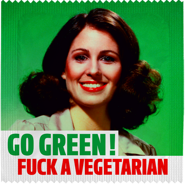 Go Green! Fuck A Vegetarian