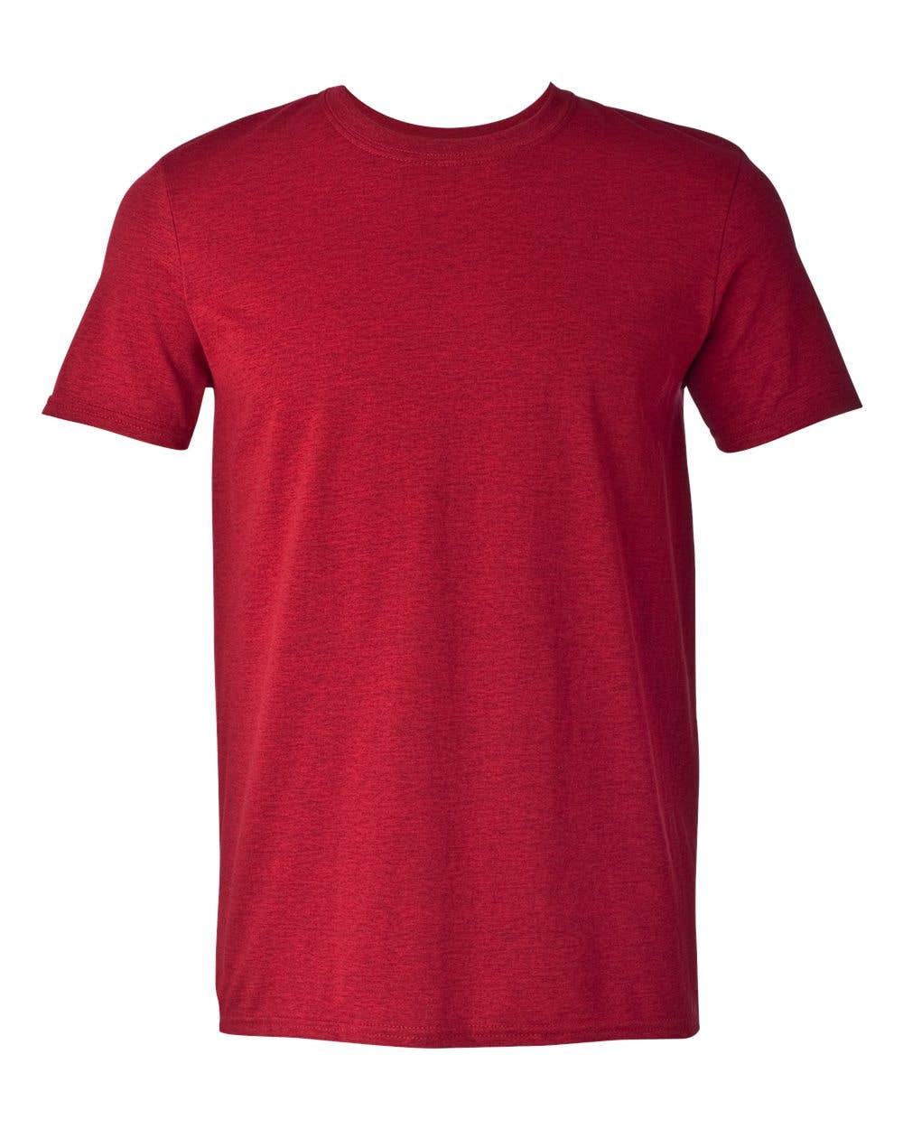 Gildan Soft Adult Shirt, Blank Unisex T-shirt: 2XL / White