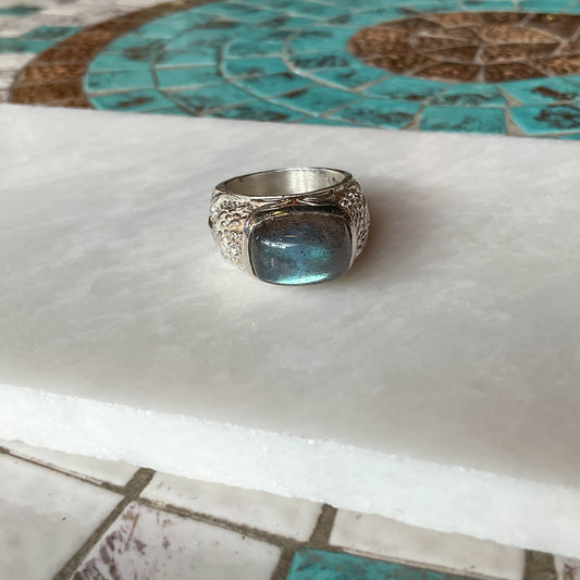 Labradorite Ring by Basil Alexander Morningstar