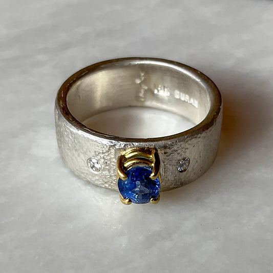 Sapphire Ring by Basil Alexander Morningstar