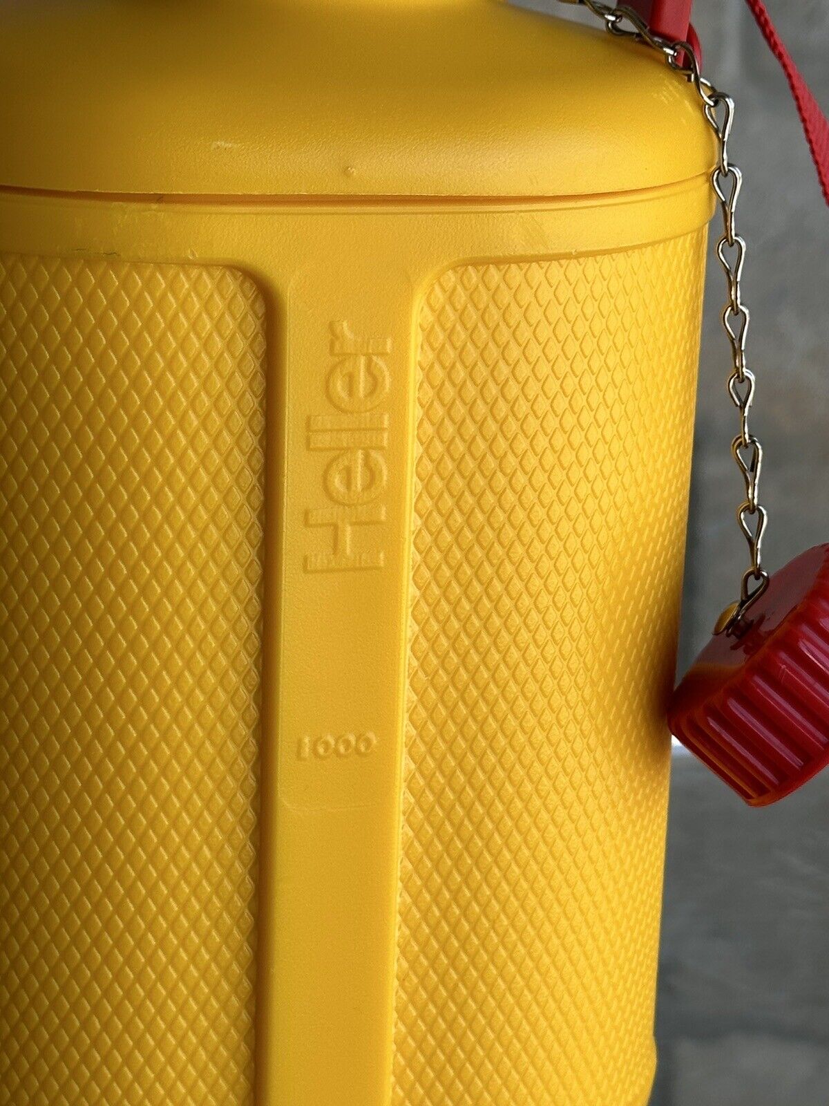 MCM Heller Bright Yellow Canteen
