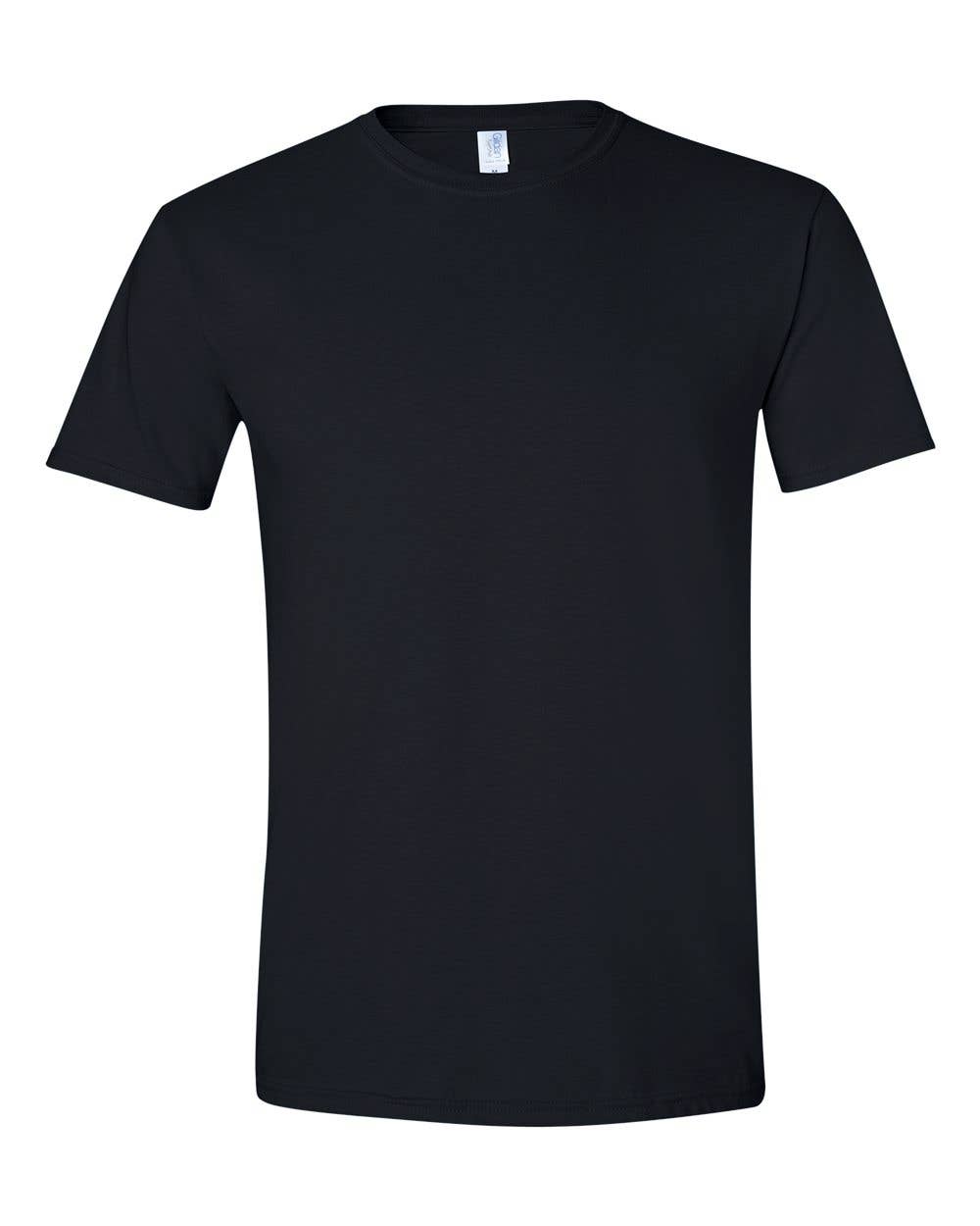 Gildan Soft Adult Shirt, Blank Unisex T-shirt: L / White