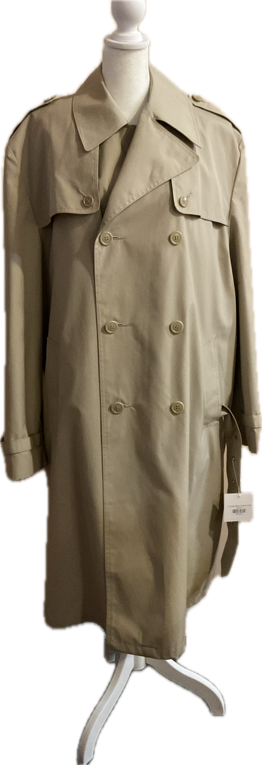 Vintage Men's Trench Coat