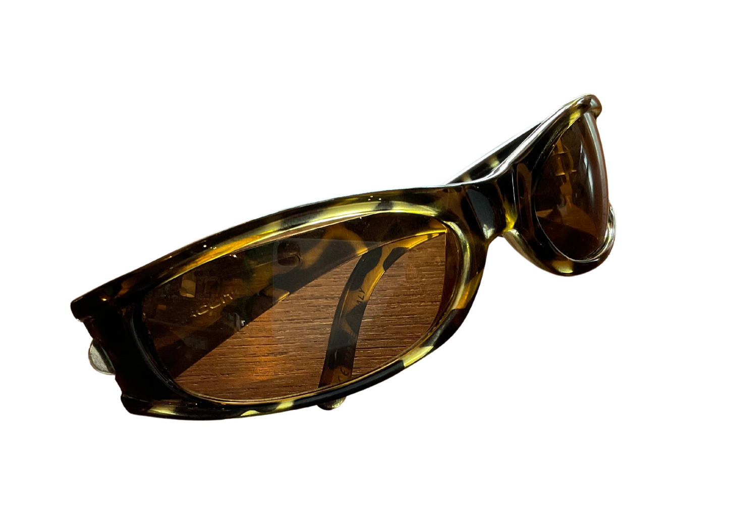 Vintage Electric Tortoise Shell Sunglasses SIGNED by Designer