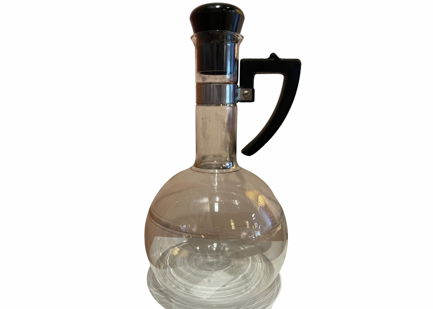 MCM Glass Carafe with Cork Stoppers