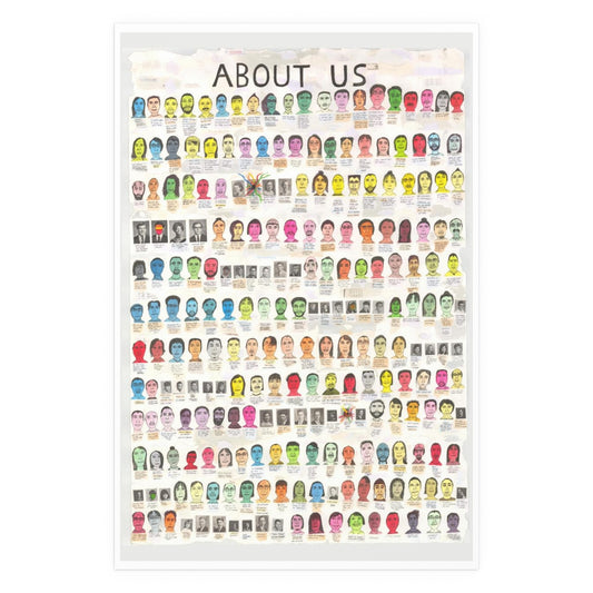About Us Fine Art Poster
