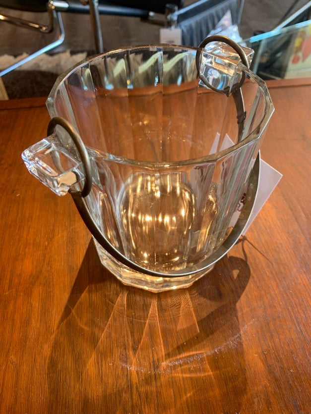MCM Glass Ice Bucket