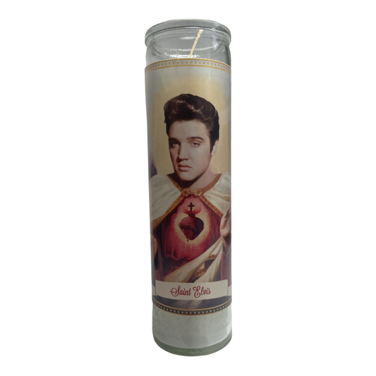 Elvis Presley Devotional Prayer Saint Candle