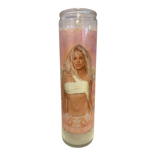 The Luminary Britney Spears Altar Candle