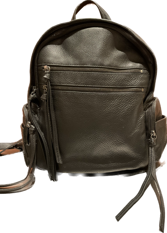 Kooba Black Leather Backpack