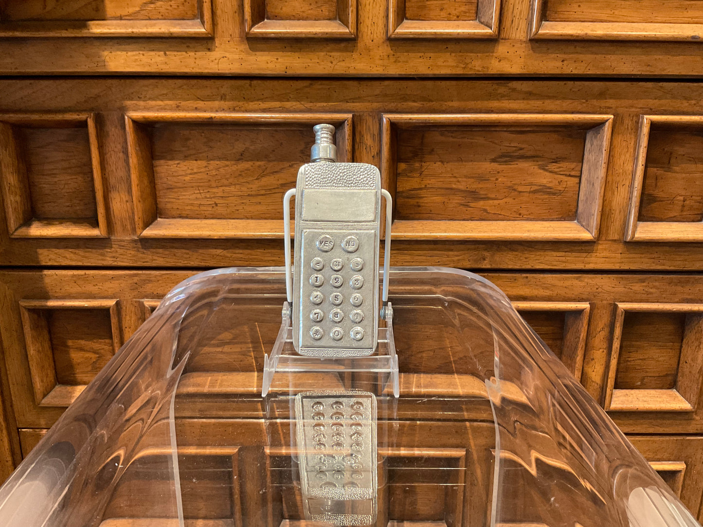 80s Pewter Cell Phone